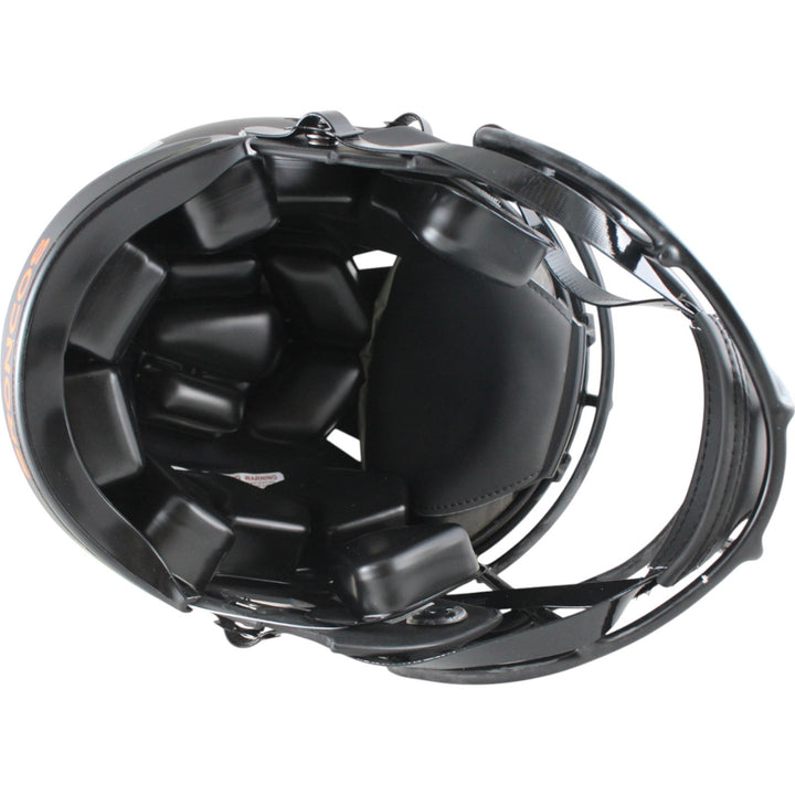 Shannon Sharpe Autographed Denver Broncos Authentic Eclipse Helmet Beckett 50895