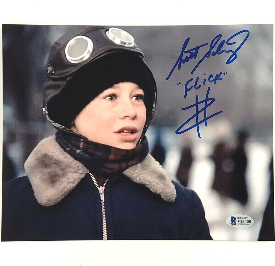 Scott Schwartz "Flick" signed A Christmas Story 8x10 movie photo BAS COA Beckett