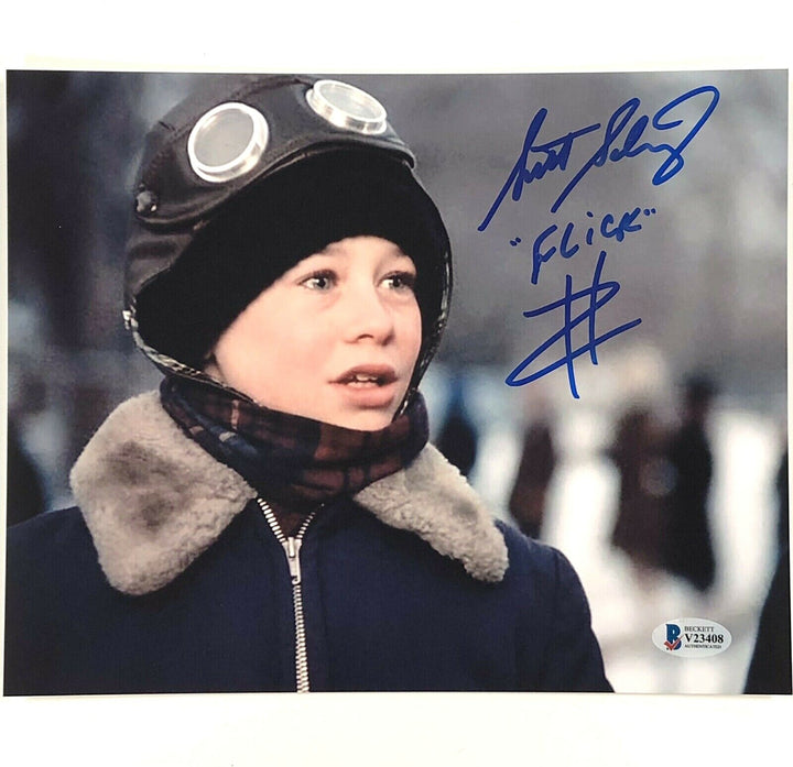 Scott Schwartz "Flick" signed A Christmas Story 8x10 movie photo BAS COA Beckett