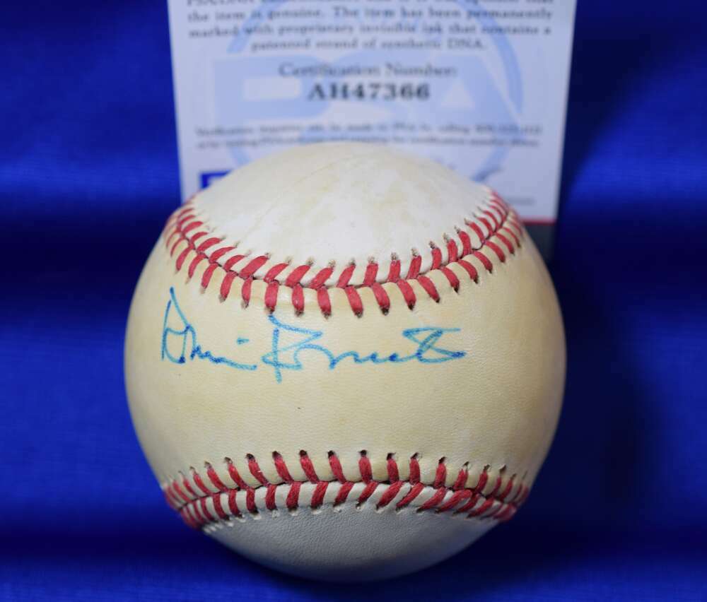 Robin Roberts PSA DNA Coa Autograph National League ONL Hand Signed Baseball