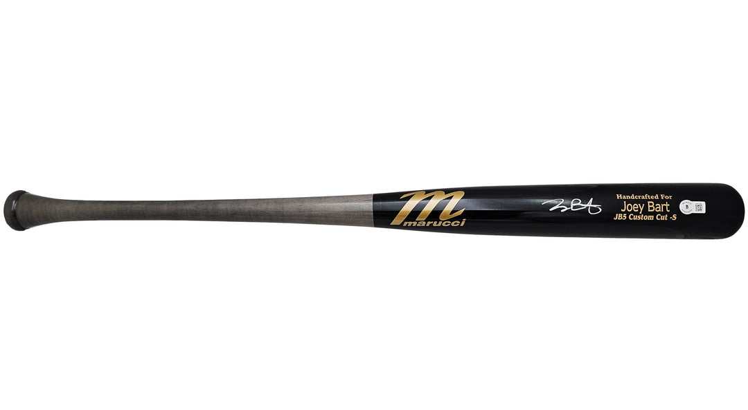 Joey Bart Signed Black Marucci Player Model Bat San Francisco Giants Beckett