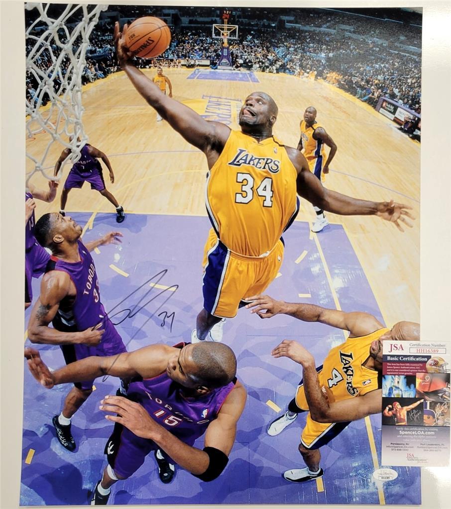 Shaquille O'Neal Shaq signed Lakers 16x20 photo autograph ~ JSA COA