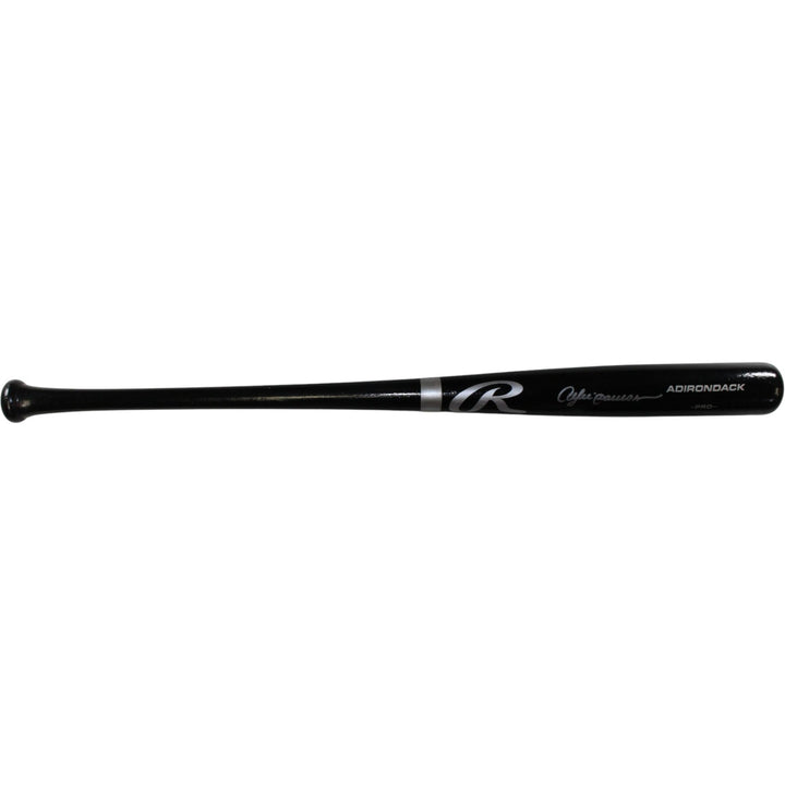 Andre Dawson Autographed Chicago Cubs Black Baseball Bat Beckett Witness 58186