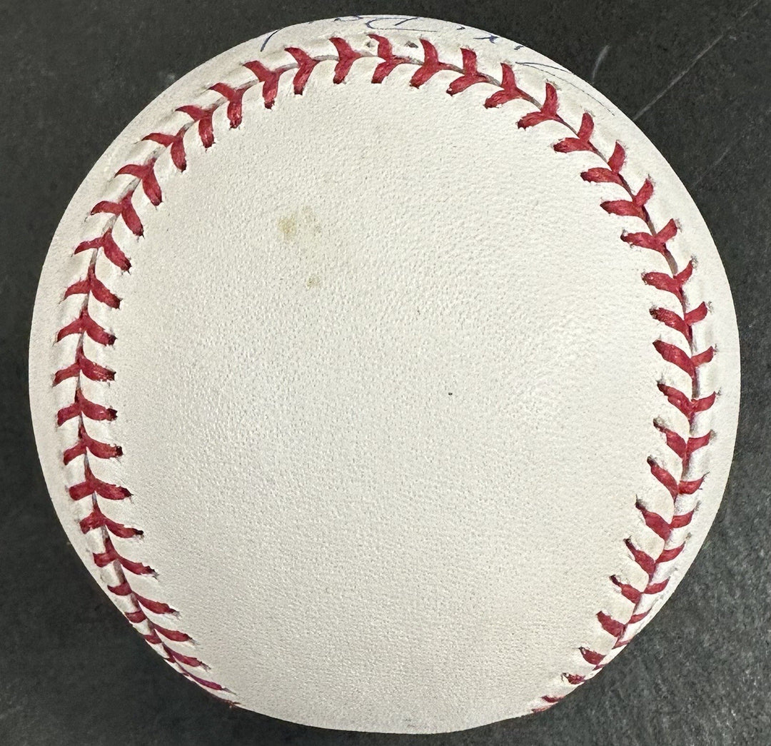Tiki Barber Signed Official MLB Baseball NY Giants NYG #21 Autograph Steiner COA