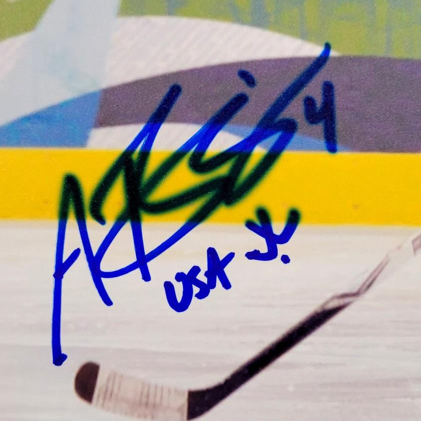 Angela Ruggiero signed "USA" Hockey 8x10 Photo HOF autograph ~ BAS Beckett