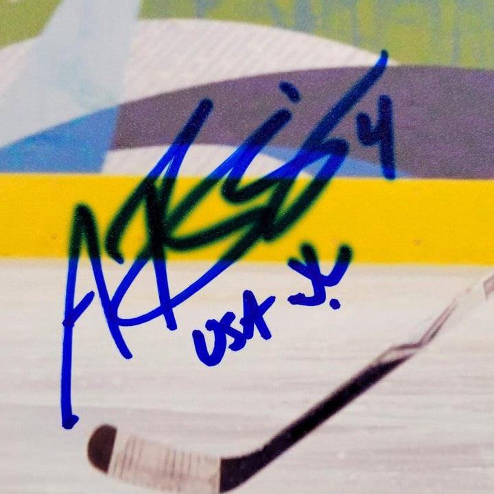 Angela Ruggiero signed "USA" Hockey 8x10 Photo HOF autograph ~ BAS Beckett
