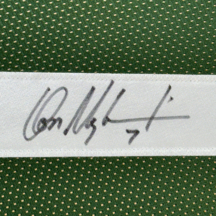 Framed Autographed/Signed Don Majkowski 35x39 Green Bay Green Jersey JSA COA