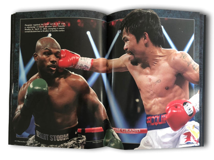 Floyd Mayweather Jr Signed vs. Pacquiao Official Fight Program Autograph JSA COA