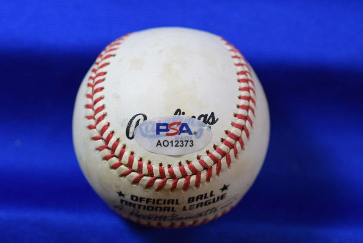 Willie Mays PSA DNA Autographed National ONL League Signed Baseball