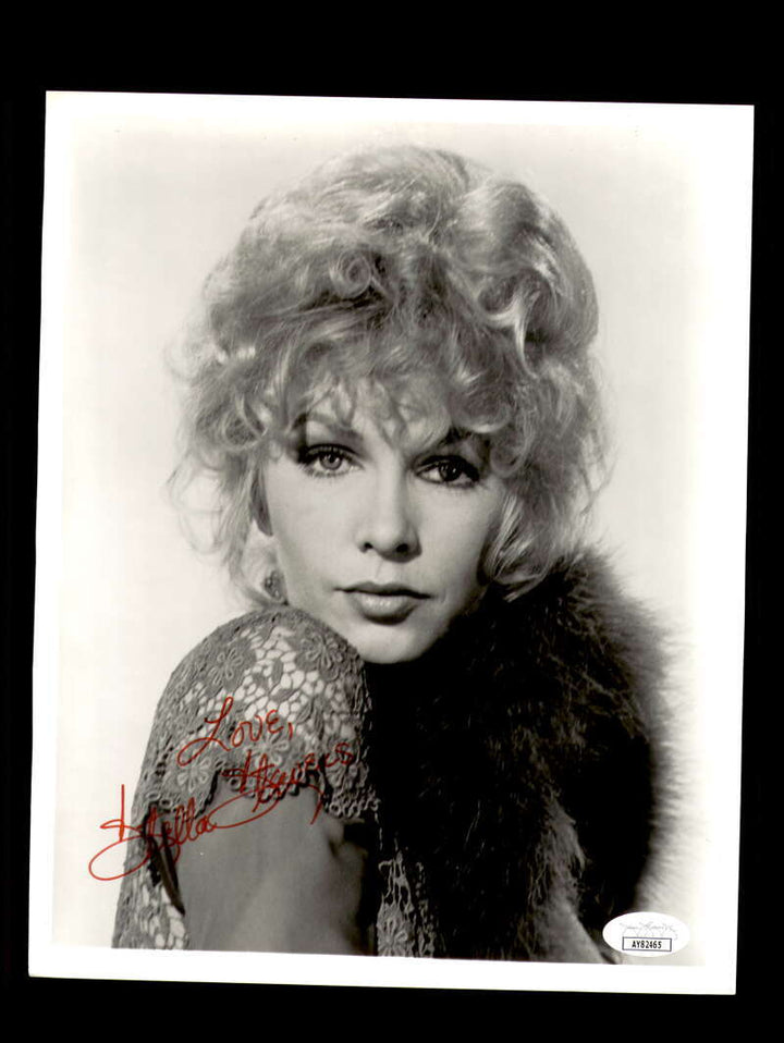 Stella Stevens JSA Coa Signed 8x10 Photograph Autograph
