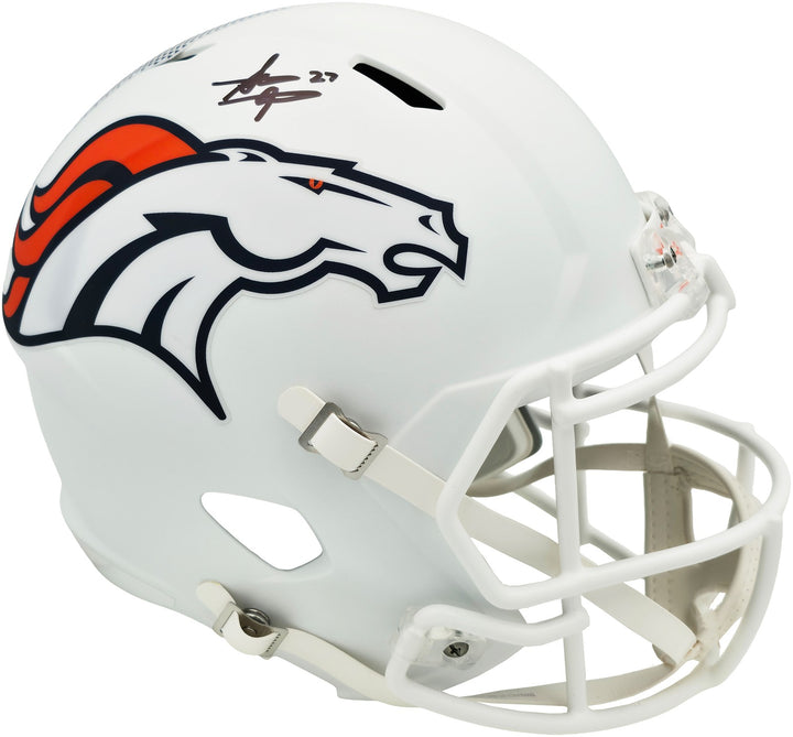 Steve Atwater Signed Denver Broncos White 2024 Alternate Full Size Speed