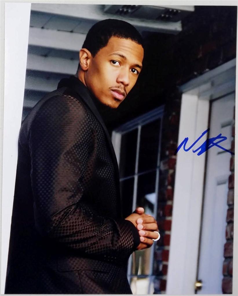 Nick Cannon Signed 8x10 Americas Got Talent Photo Auto Autograph A