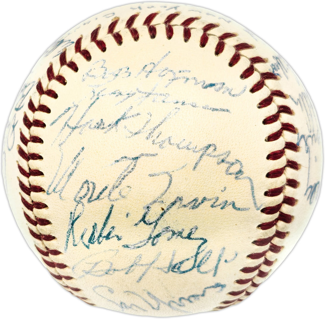 1953 New York Giants Signed Official Giles NL Baseball 29 Sigs