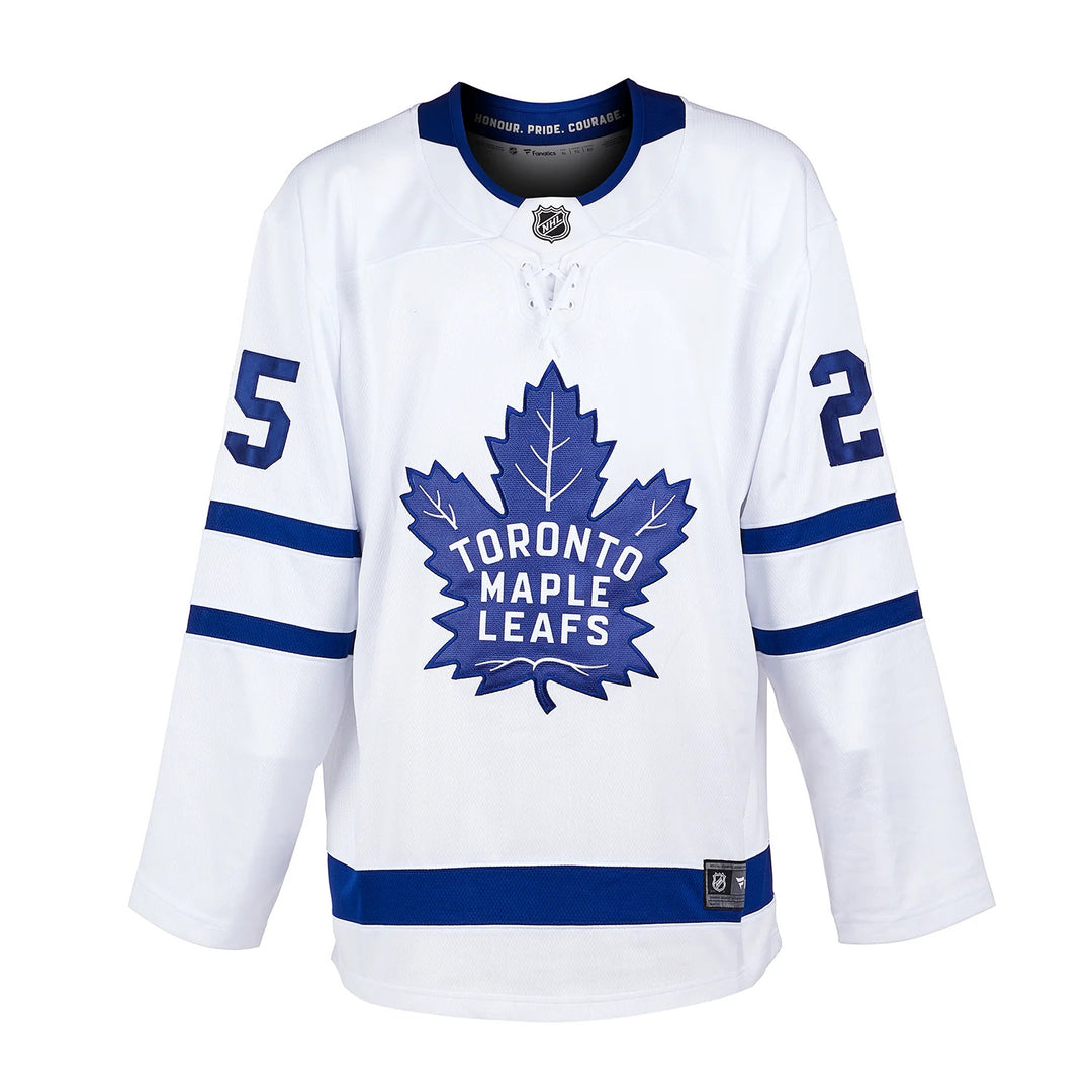 Joe Nieuwendyk Signed Toronto Maple Leafs White Fanatics Breakaway Jersey