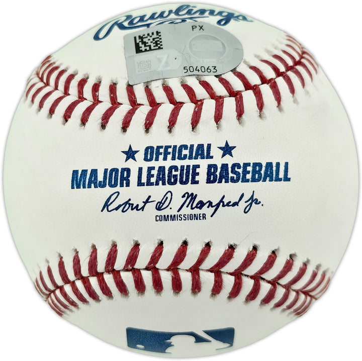 Sandy Koufax Signed MLB Baseball Dodgers "HOF 72" Fanatics MLB Holo #PX504063