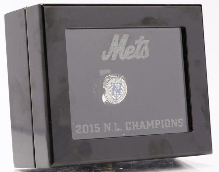 2015 Mets NLCS Champions Jostens Silver Elite Employee Team Issued Ring Morales