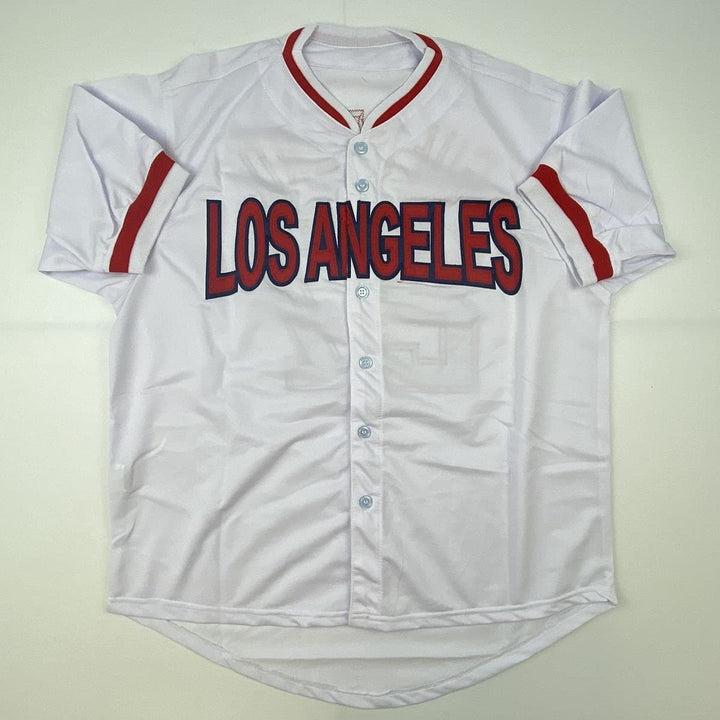 Signed VLADIMIR VLAD GUERRERO Los Angeles LA White Jersey JSA COA