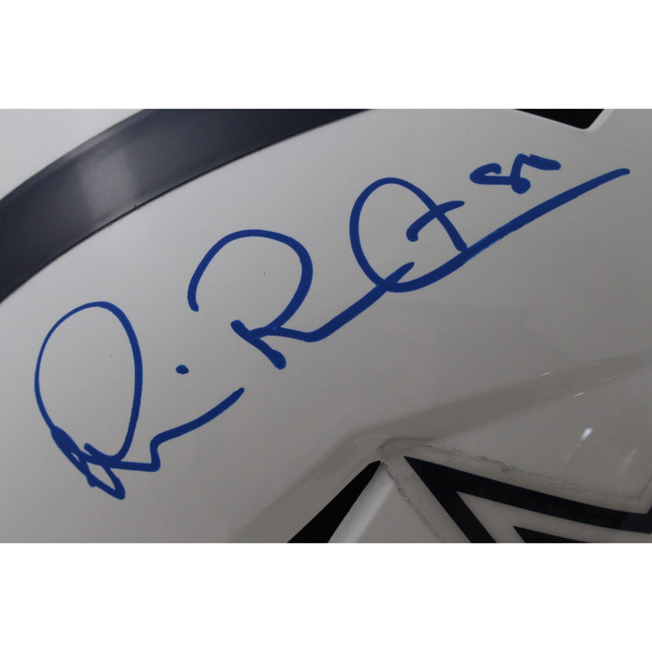Dallas Cowboys Autographed F/S 22 Alt Helmet Aikman Emmitt Irvin Beckett 50313