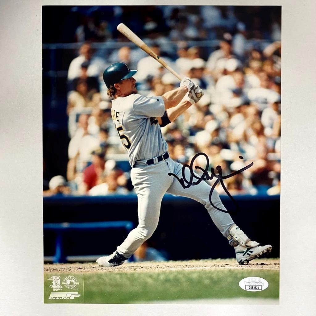 Mark McGwire signed Oakland Athletics 8x10 Photo autograph ~ JSA COA