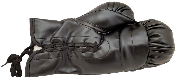 Mike Tyson Signed Black Everlast Glove LH Signed In Silver Beckett