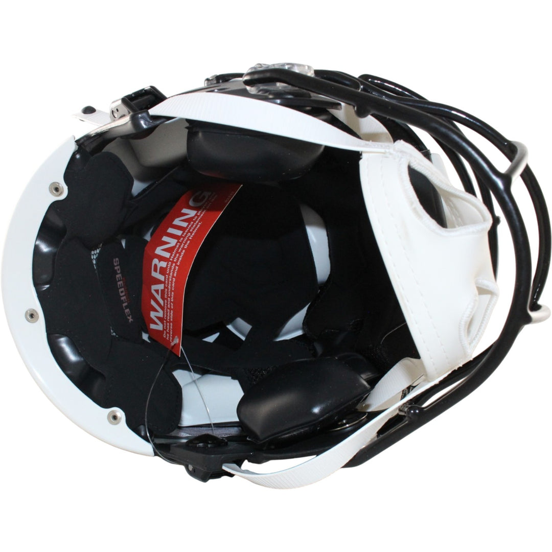 Luke Kuechly Autographed Carolina Panthers SpeedFlex Alt Helmet Beckett W 56887