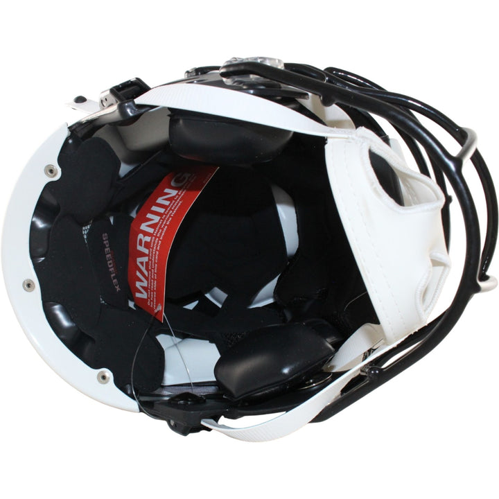 Luke Kuechly Autographed Carolina Panthers SpeedFlex Alt Helmet Beckett W 56887