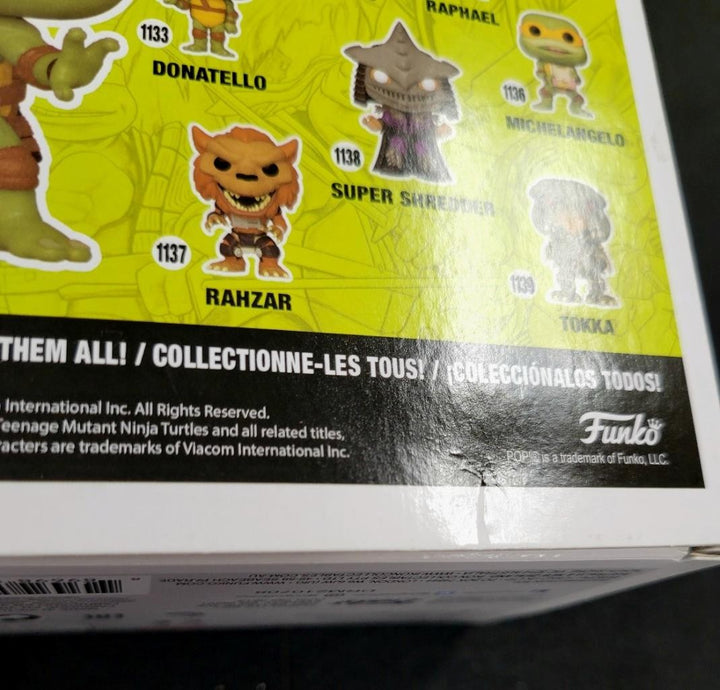 Seth Green signed TMNT Leonardo Funko Pop! 1134 autograph (A) ~ Beckett BAS