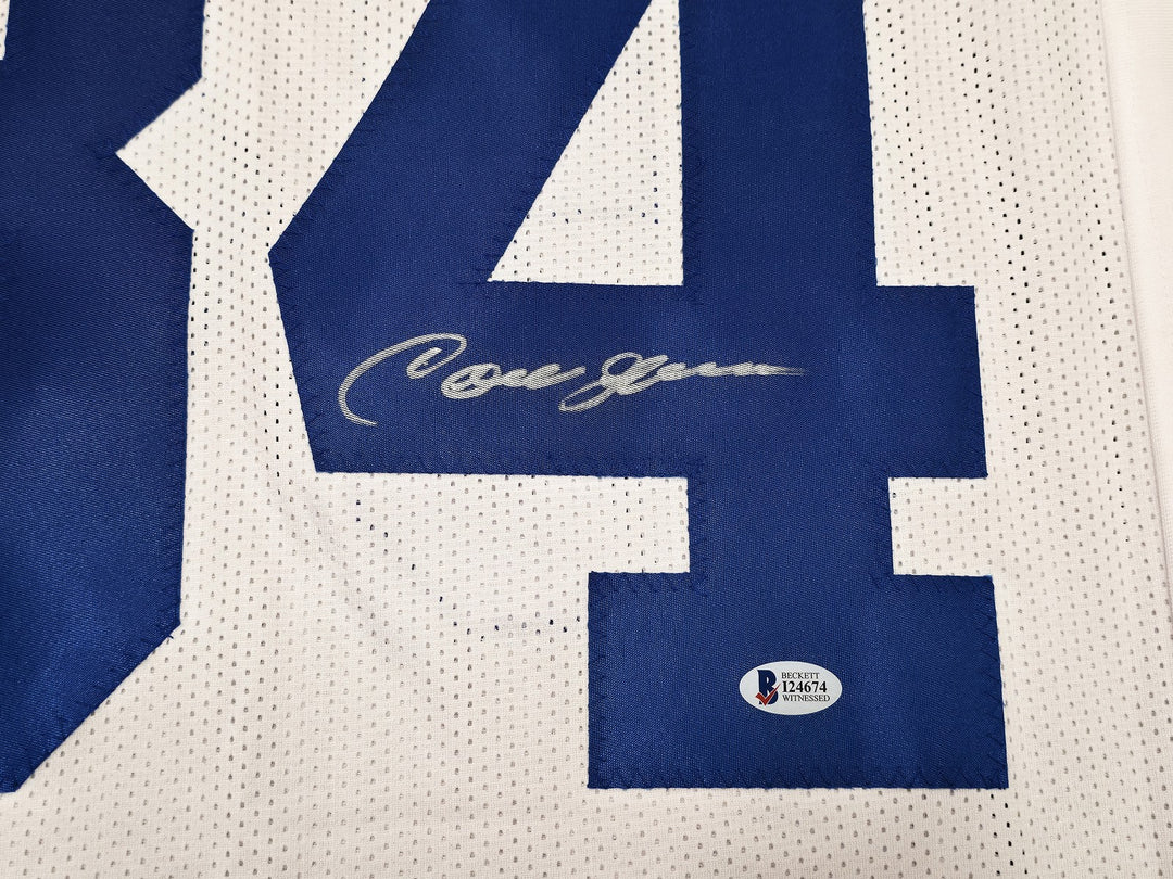 Dallas Cowboys Cornell Green Signed White Jersey Beckett Witness