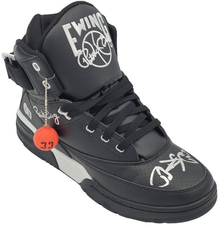 Patrick Ewing Auto Black Athletics 33 HI Right Shoe Knicks Size 13 Beckett