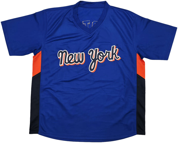 New York Mets Juan Soto Autographed Signed Blue Jersey Beckett BAS QR