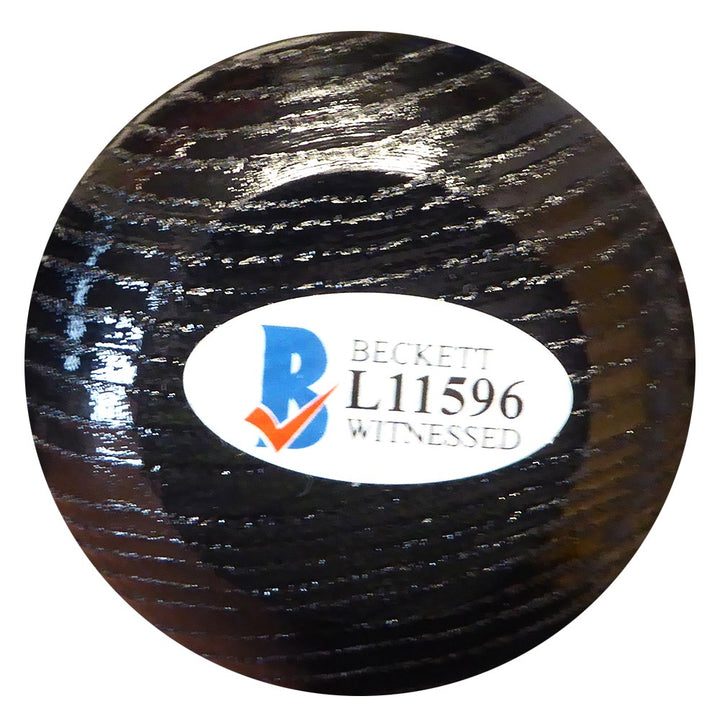 Alex Verdugo Signed Rawlings Bat Red Sox, Yankees "MLB Debut 9-1-17" Beckett