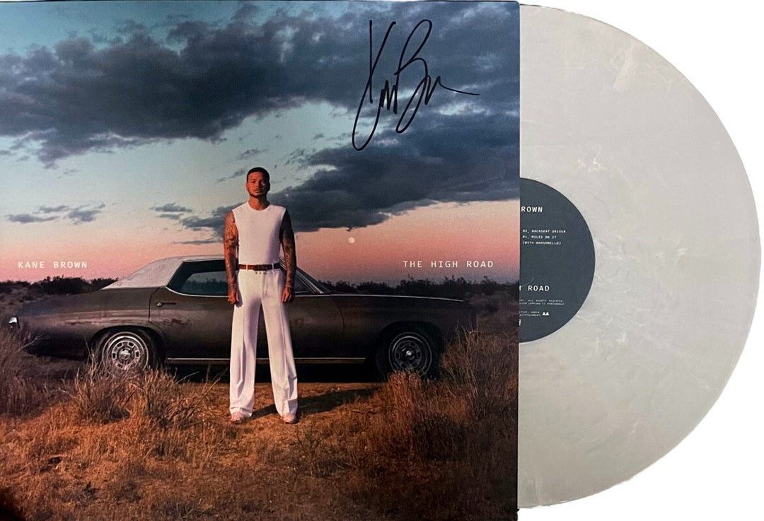 Kane Brown signed 2025 The High Road Standard Double LP/Vinyl/Record  "Fog"- COA