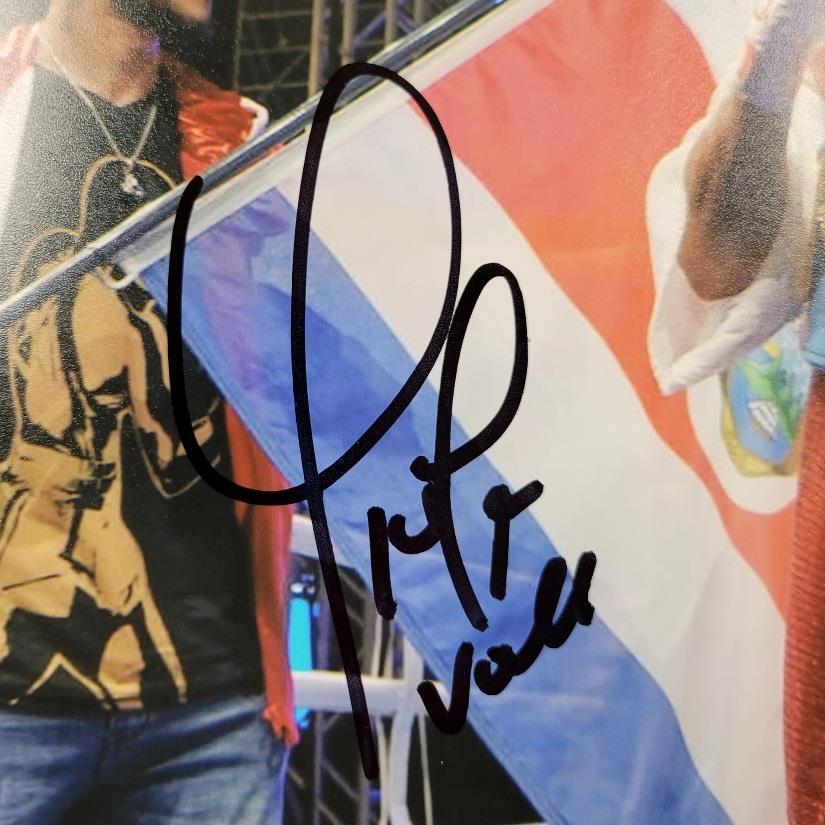 Yokasta Yoka Valle signed Boxing 8x10 photo #7 autograph ~ Beckett BAS Holo