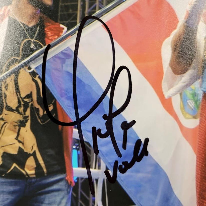 Yokasta Yoka Valle signed Boxing 8x10 photo #7 autograph ~ Beckett BAS Holo