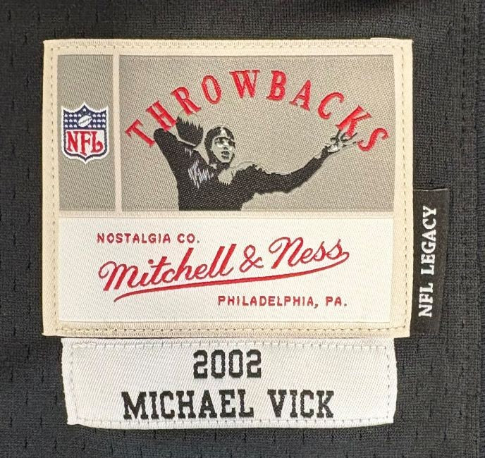 Michael Vick Signed Atlanta Falcons Mitchell & Ness NFL Legacy Jersey BAS ITP