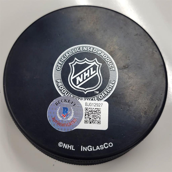 Bobby Ryan #54 rookie autograph signed Anaheim Ducks Puck ~ Beckett BAS Holo