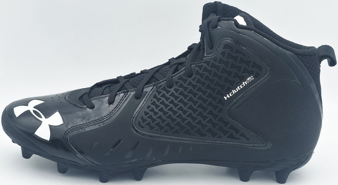 Michael Penix Jr Auto Black Under Armour Team Fierce MC Cleats Falcons Size 135