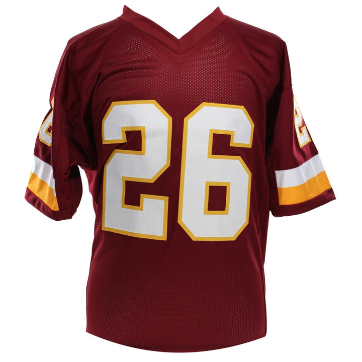 Clinton Portis Autographed Washington Commanders Burgundy Jersey BAS COA Signed
