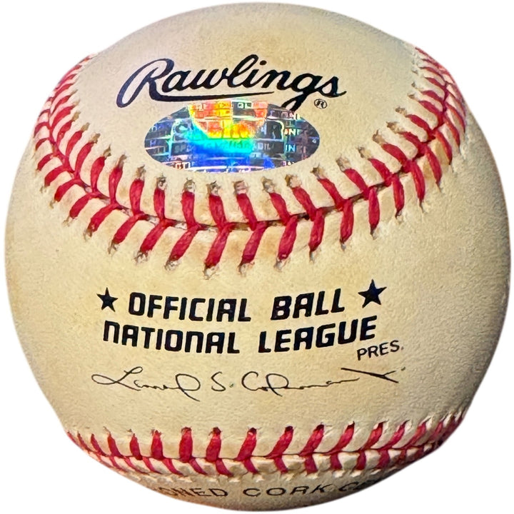 Sandy Koufax signed OFC Rawlings RONL National League Baseball Toned - Steiner