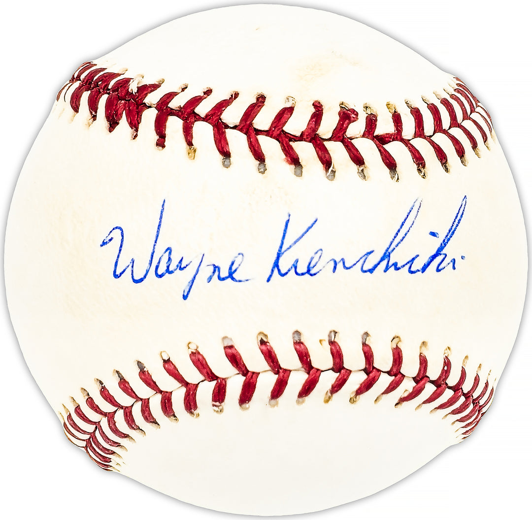 Wayne Krenchicki Autographed Major League Baseball Reds, Orioles Beckett BM25657