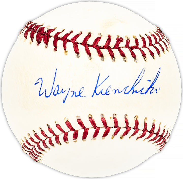 Wayne Krenchicki Autographed Major League Baseball Reds, Orioles Beckett BM25657