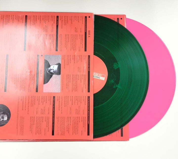 Post Malone signed "I 3 U!" Hollywood's Bleeding vinyl album cover auto BAS