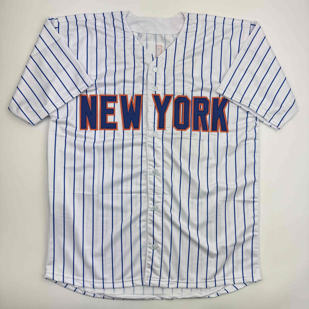 Autographed/Signed Bartolo Colon Big Sexy Insc New York Jersey Beckett BAS COA