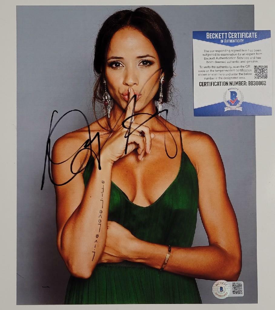 Actress Dania Ramirez signed 8x10 Photo Autograph ~ Beckett BAS COA