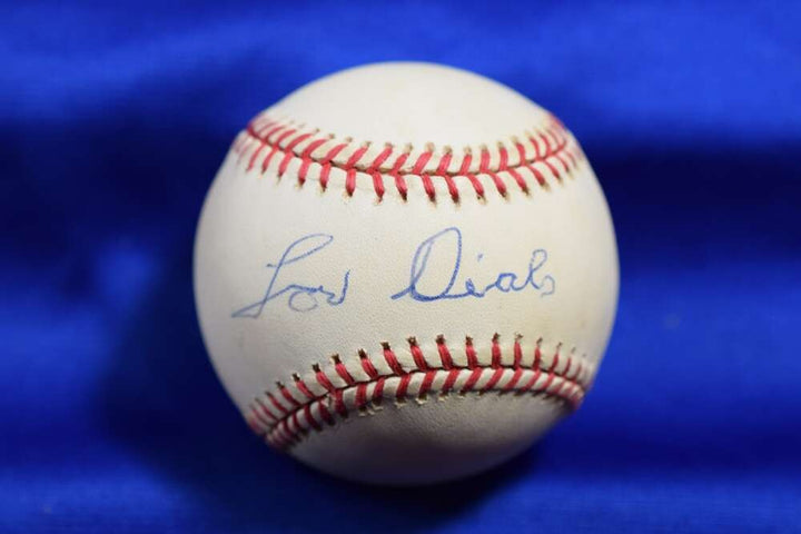 Lou Dials PSA DNA Autograph National League ONL Signed Baseball