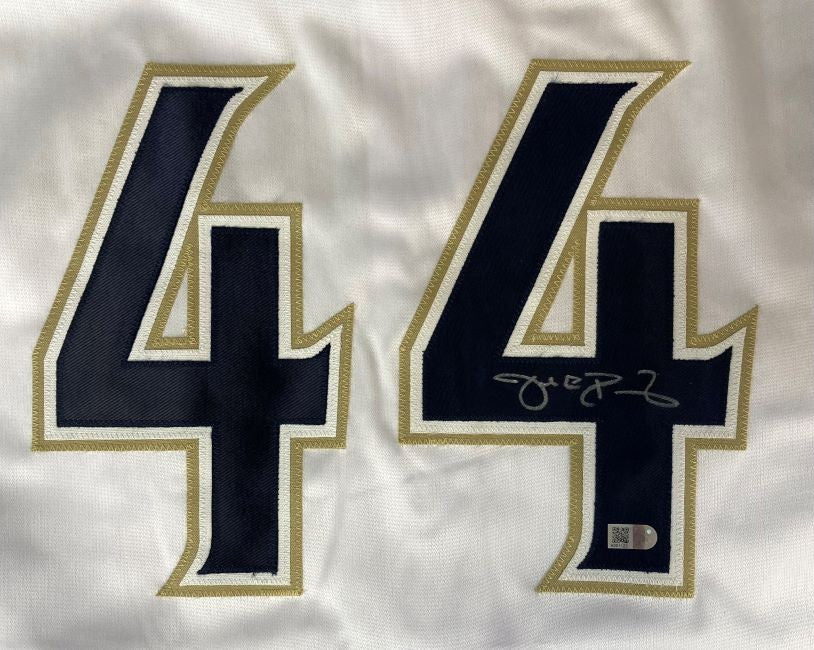 Jake Peavy San Diego Signed White Baseball Jersey Sports Integrity
