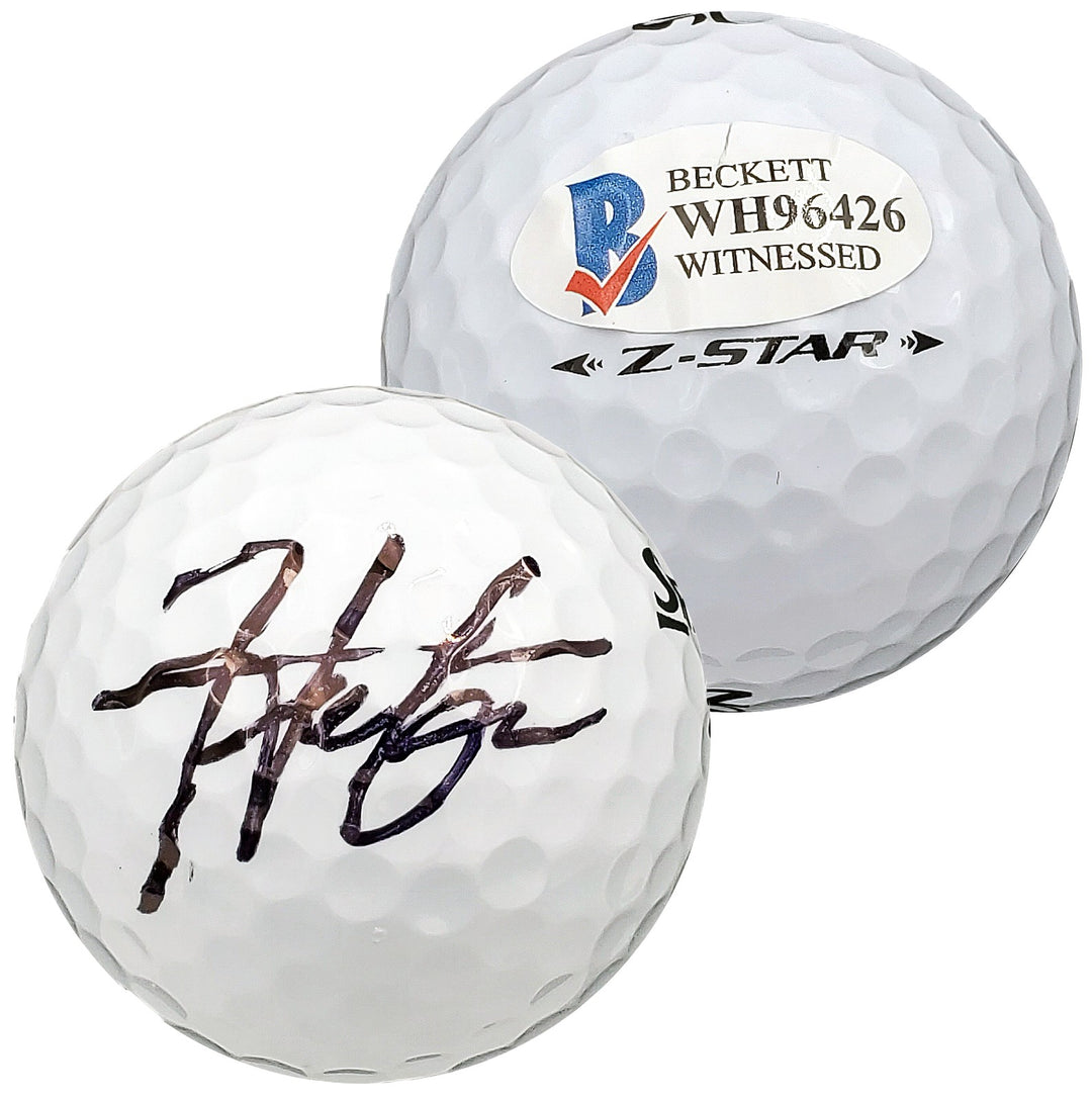 Hideki Matsuyama Autographed Signed Srixon Golf Ball Z Star Beckett BAS
