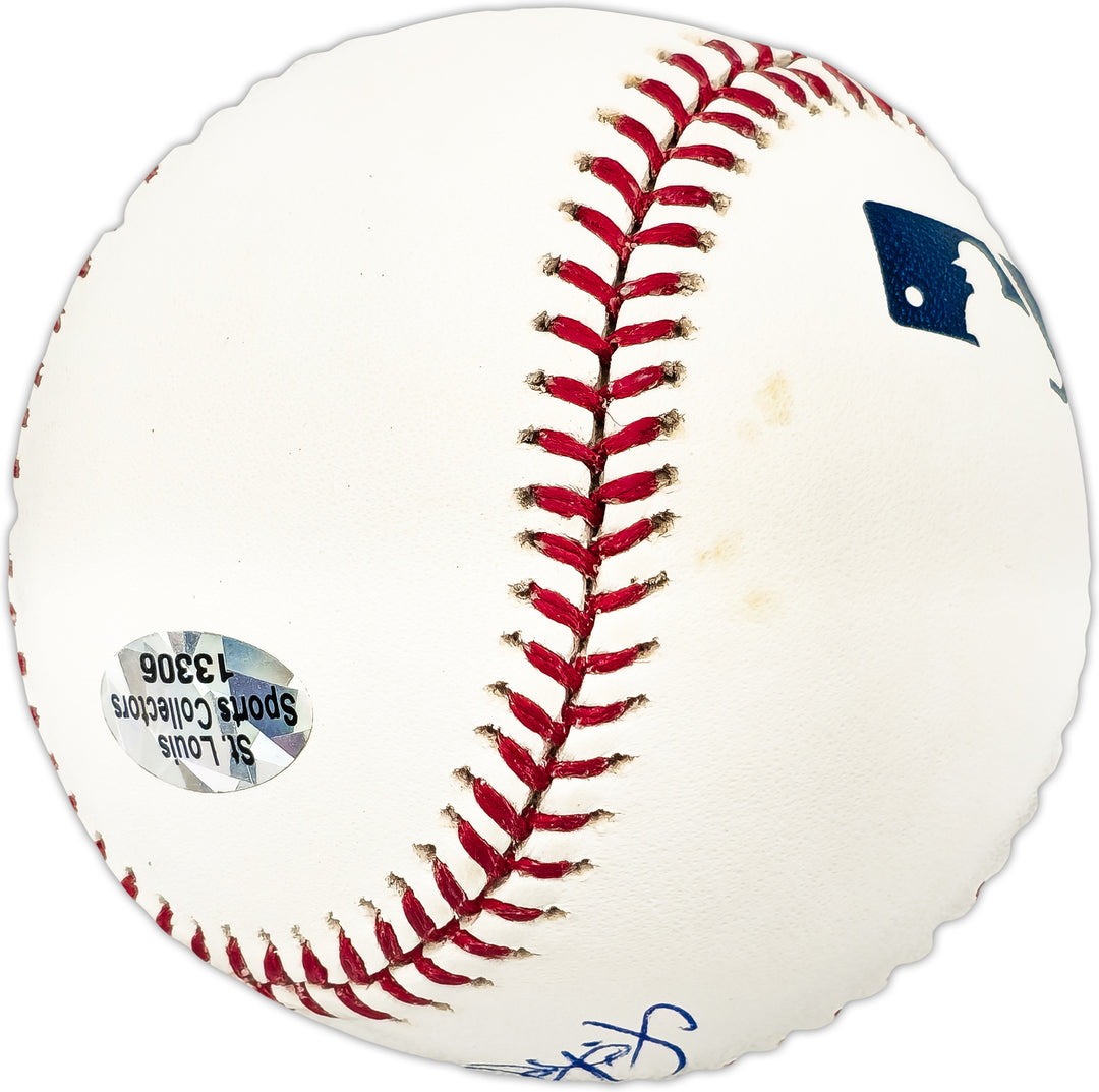 Mike Garman Autographed Official MLB Baseball Boston Red Sox Beckett QR #BL93572