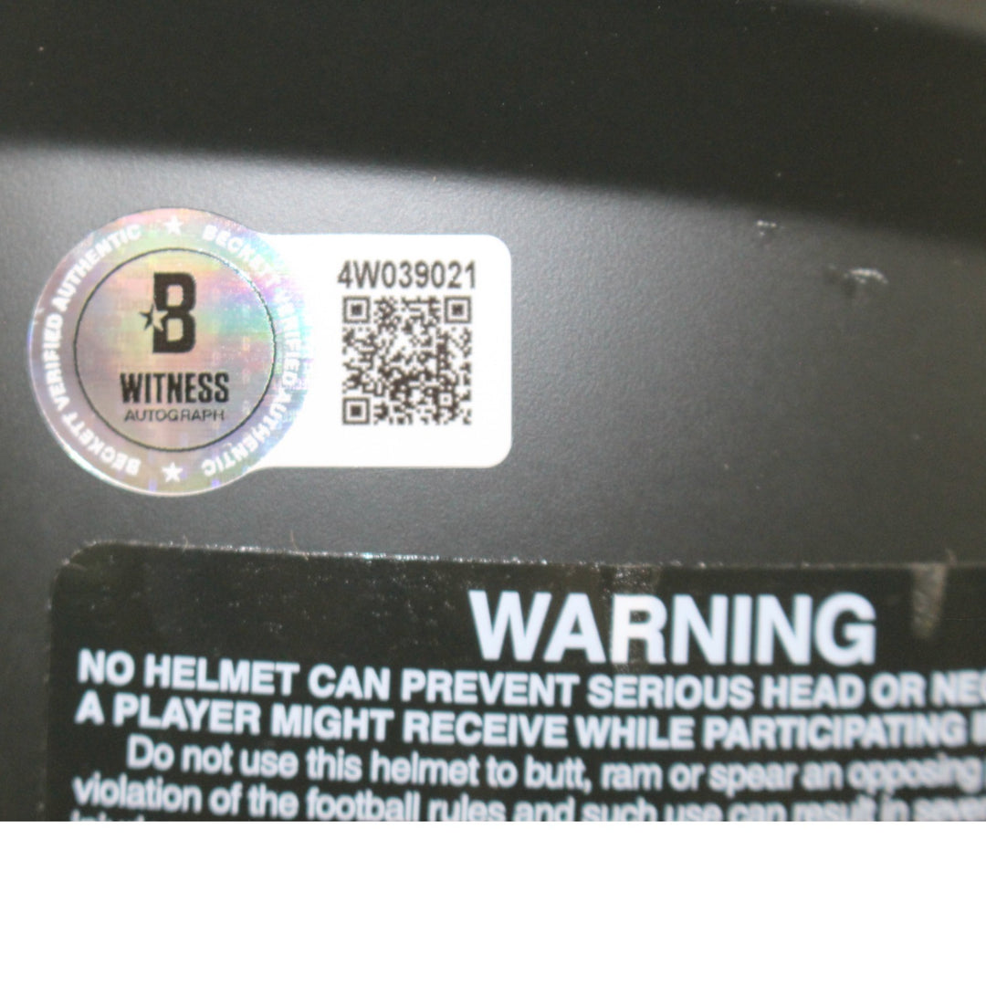 Staubach Dorsett Pearson Signed Dallas Cowboys Pro 25 STS Helmet Beckett 54608
