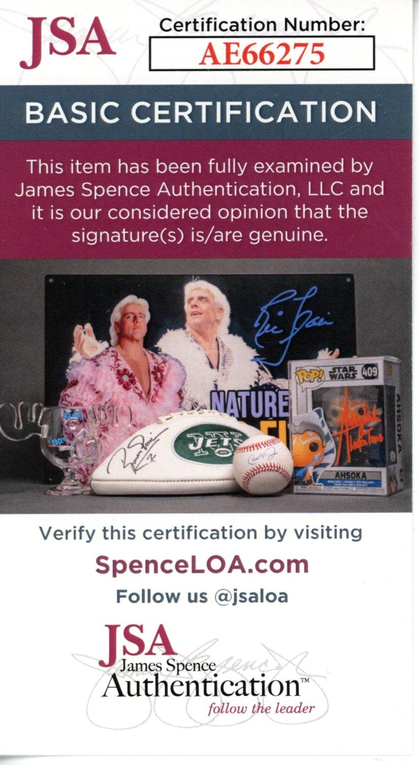 Jim Tressel Anderson Joe Hall +7 Signed Ohio State Buckeyes Magazine JSA 55100